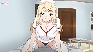 Horny nurse in the mood for a good blowjob  Hentai Anime