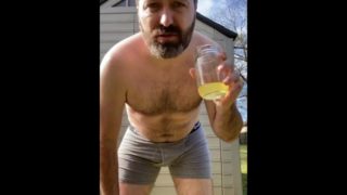 Rex Mathews Public Outdoor Exhibitionist, Drink Own Piss