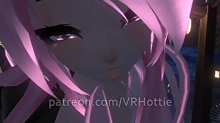 Hot Samurai Kimono Wife Wanting Fuck Japanese Perfect Body Tits Ass POV VRChat Lap Dance Metaverse