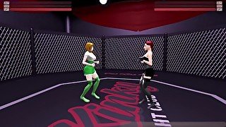 (Kinky Fight Club) Kat v Cyara (S1 W1 MD2)