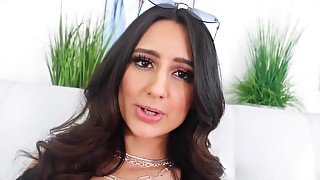 Eliza Ibarra - Stunning Babe Squirts All Over The Place From Rough Fucking She Gets