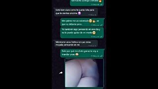 Conversación de WhatsApp con mi Norteño terminamos follando en su cuarto, Made In Mexico🇲🇽