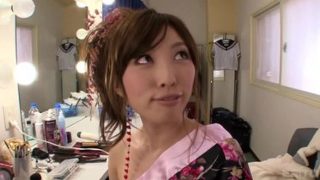 Alluring Japanese Yuri Katzuki in blowjob video