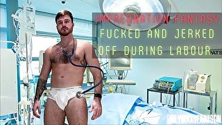 impregnation fantasy fucked and jerked off during labour