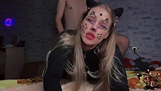 Halloween Kitten Fucks Passionately - Teaser Video