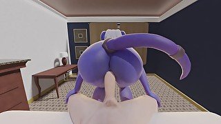 Yrell Slams Her Booty On You 3d Vr 180 Sbs - Cgi Girl