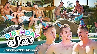 Gorgeous Birthday Hunk Flip Fucks Hot Daddy - Roman Todd, Carter Woods - ASGmax