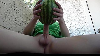 Date with a watermelon