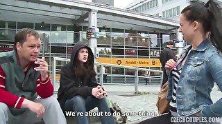 Slovakian couple take money for sex