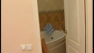 Russian Teen Fucked In The Bathroom