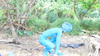 Pokemon Boy / Body Paint / 19 Years Old Extreme Fetish Cosplay #1