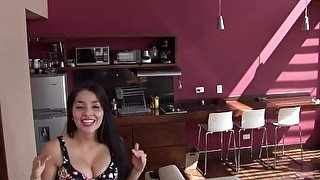 MAMACITAZ - Busty Latina Sofia Galindo Got A New Boyfriend To Fuck