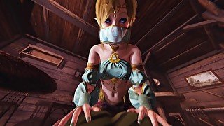 Sissy Femboy Link Rides Huge Orc Cock 3D PoV Hentai Animation