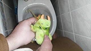 Green Dragon Peeing#1