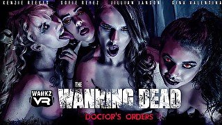 The Wanking Dead: Doctor's Orders Preview - Gina Valentina & Jillian Janson & Kenzie Reeves & Sofie Reyez - WANKZVR