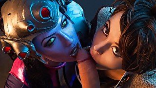 The Perfect Overwatch Porno With Alexa Tomas And Zoe Doll