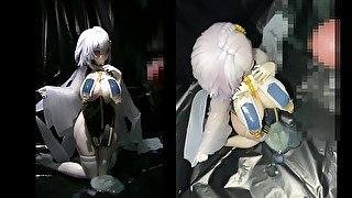 フィギュアぶっかけ　　フィギュア射精　アズールレーン　シリアス　巨乳にぶっかけは好きですか？