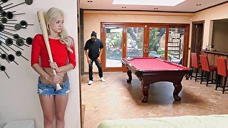 BANGBROS - Petite Blonde  Elsa Jean Stuffed With BBC Courtesy Of Ricky Johnson