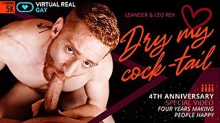 Dry my cock-tail - VirtualRealGay