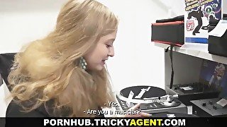 Tricky Agent - Her first porn casting movie