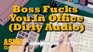 The Boss Makes You Suck His Cock In The Office - Dirty Daddy Talk / Audio DDLG