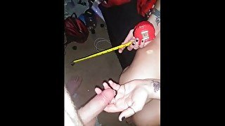 Stepmom makes fun of sons tiny dick