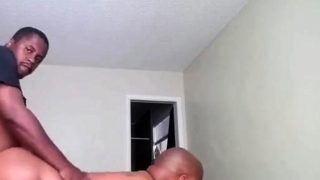 daddy fucks fat black ass