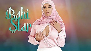 Hijab Hookup - Busty Muslim Babe Babi Star Gets Welcumed By Her New Coworker With Hardcore Fuck