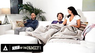 OUT OF THE FAMILY - Horny Reagan Foxx Wants The Dick Of Her Stepson So Bad Even If Her Husband Is Cl