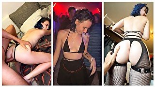 Public Pickups a girl in a Night Club - Cum Inside (Creampie) 18  Girlfriend - Darcy Dark