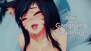 Ahri Gangbang Challenge - Hentai JOI (Patreon choice)