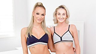 Emma Hix & Tallie Lorain Threesome