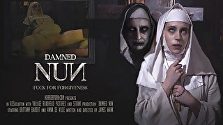 Brittany Bardot & Anna De Ville in Damned Nun - xVirtual