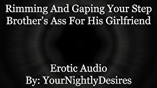 Gaping Your Step Brother With A Strap On [Rimming] [Pegging] (Erotic Audio for Women)