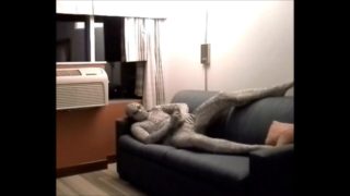 snake jerks off in hotel room