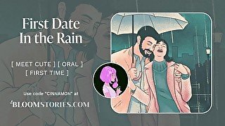 Hooking Up With Your Cute Date on the First Date  ASMR Erotic Audio Roleplay  F4M  Blowjob