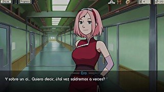 PASANDO TIEMPO A SOLAS CON SAKURA - NARUTO KUNOICHI TRAINER - CAP 3