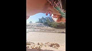 Bikini Beach Pee