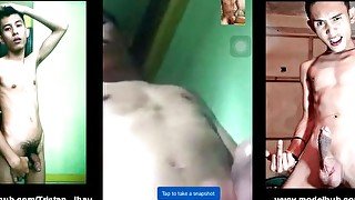 Masturbating and Cumming During a Video Chat