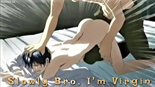 He Gets His Ass Ripped By A Monster Dick ANAL  Hentai Hot Yaoi  Gay Toon Porn