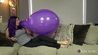 B2P Purple 17 Inch Balloon