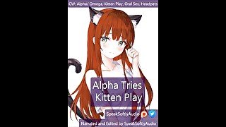 Futa Female Alpha Tries Kitten Play F/A