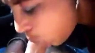 Gypsy girl sucking off white client