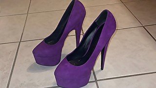 Girlfriend Designer Giuseppe Heels Cummed