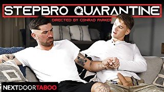 NextDoorTaboo - Muscle Hunk Stepbros Bang While Quarantined