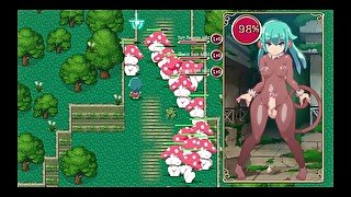 Mage Kanades FUTA Dungeon Quest [ HENTAI Game ] Ep.7 forest fairy love to drain her tiny cock