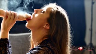 Lady Ruby Smoking Fetish Blowjob Teaser