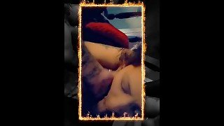 My hot Latina sucking my cock