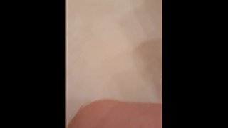 Masturbation with my hairbrush before I shower