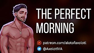 [M4F] The Perfect Morning  Cozy Boyfriend Experience ASMR Audio Roleplay